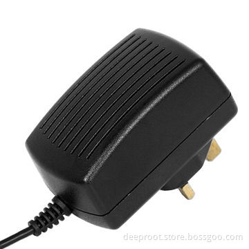 Switching Power Supply for CCTV Camera, with 18W Maximum Output Power, British Plug